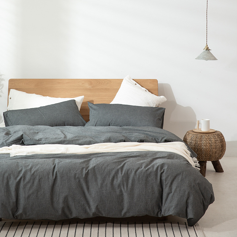 Minimalist Japanese-Style Bedding Set