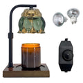 Dimmable Candle Warmer Lamp for Large Jar Candles, Dark Green