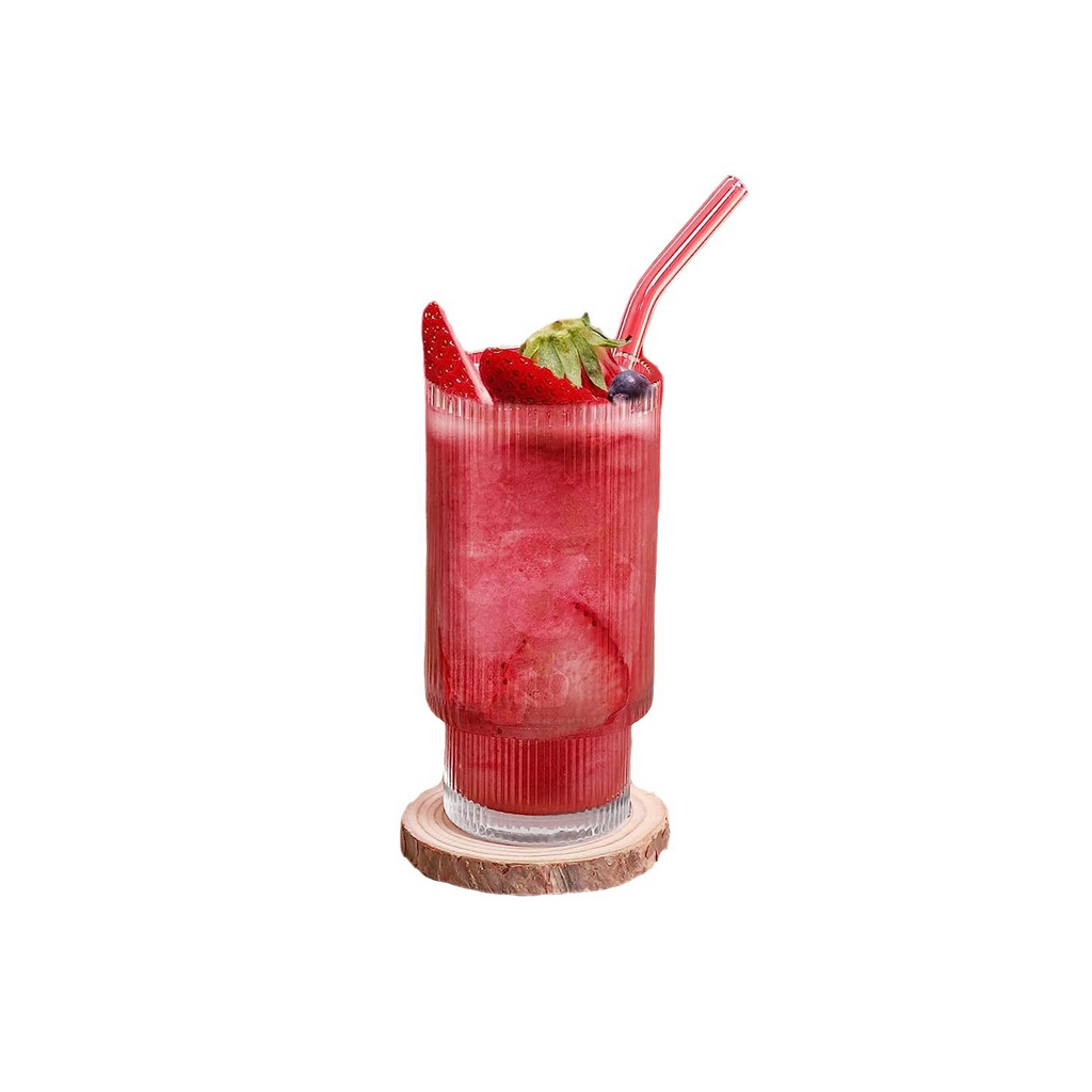Glass Tumbler with Bamboo Lid