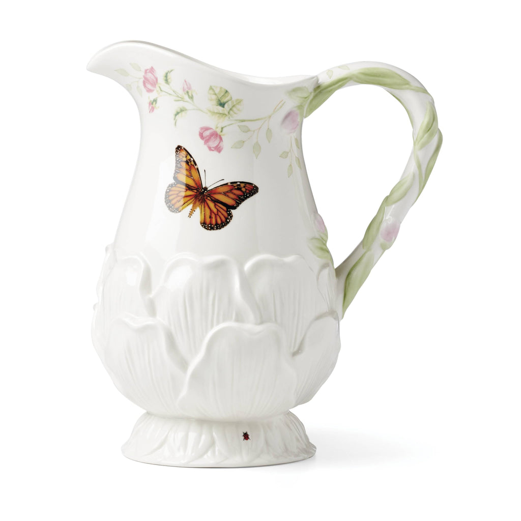 Lenox Butterfly Meadow Floral Pitcher