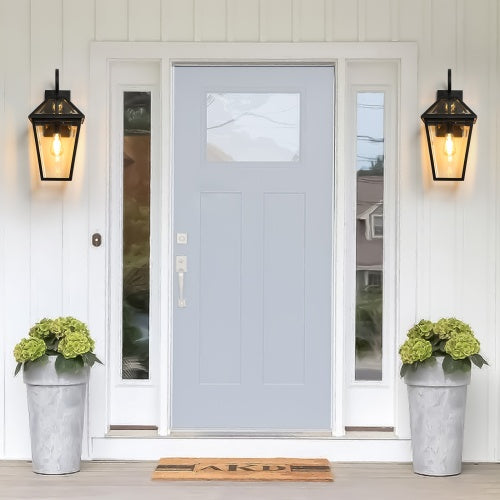 Modern Outdoor Waterproof Wall Light, 2-Pack