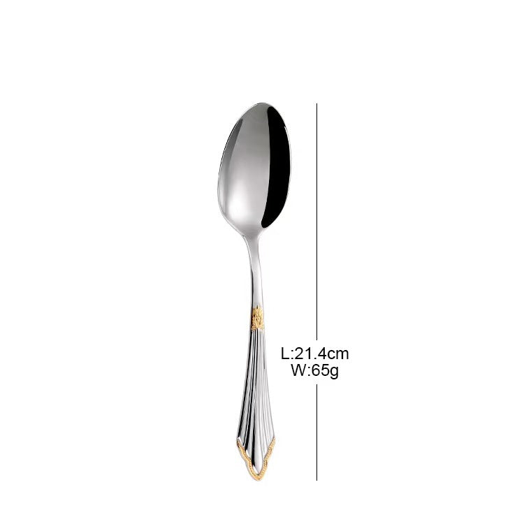304 Stainless Steel Western Steak Cutlery Set (3 Pieces)