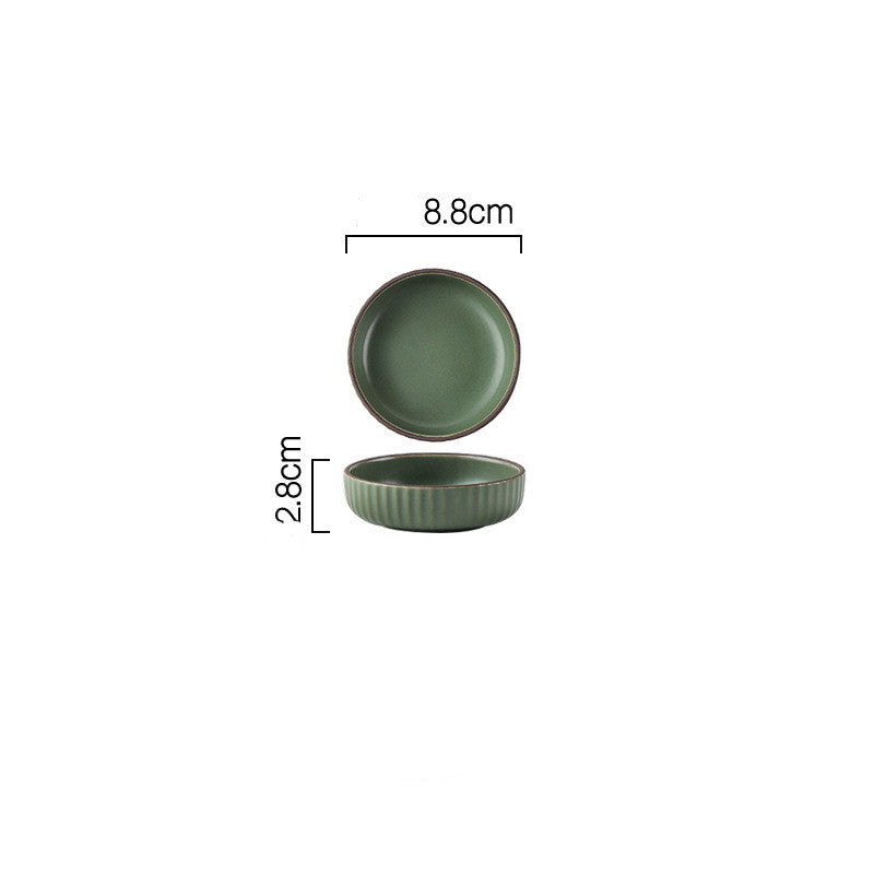 Wind Simple Bowl and Plate Set for Tableware