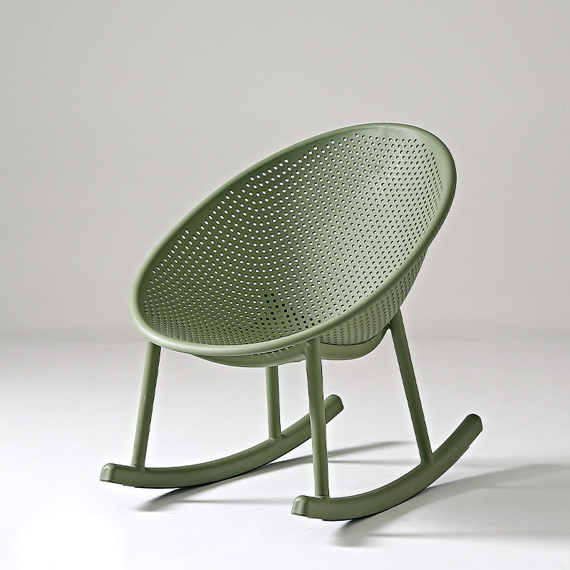 Modern Scandinavian Rocking Chair for Small Spaces