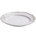Relief Ceramic Tableware Rice Bowl and Plate Set