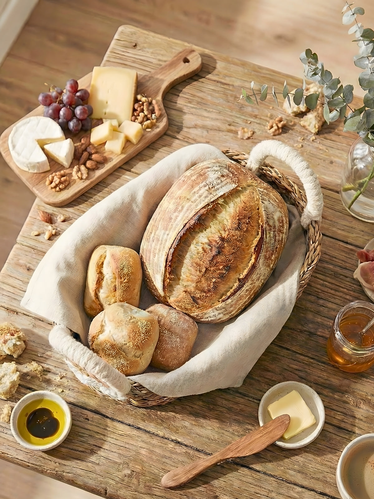 Savar Oval Bread Basket-2