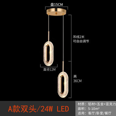 Minimalist Luxury Pendant Light for Bedroom and Dining
