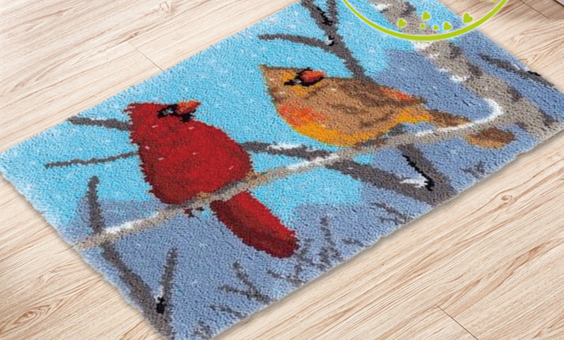 DIY Cartoon Carpet Embroidery Cushion Kit