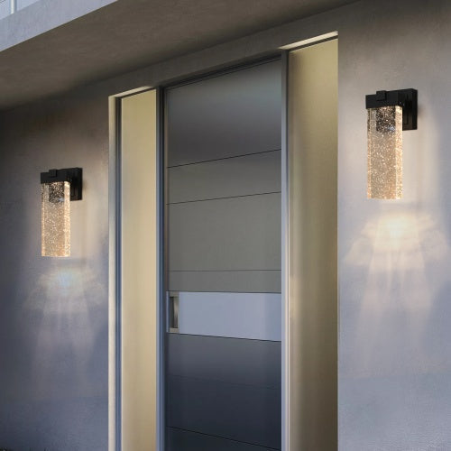 Outdoor Crystal LED Wall Lights, Set of 2 - view 9