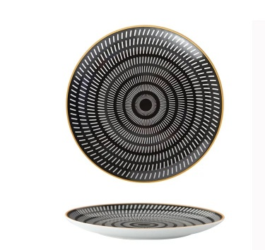 Nordic Irregular Porcelain Dinner Plate