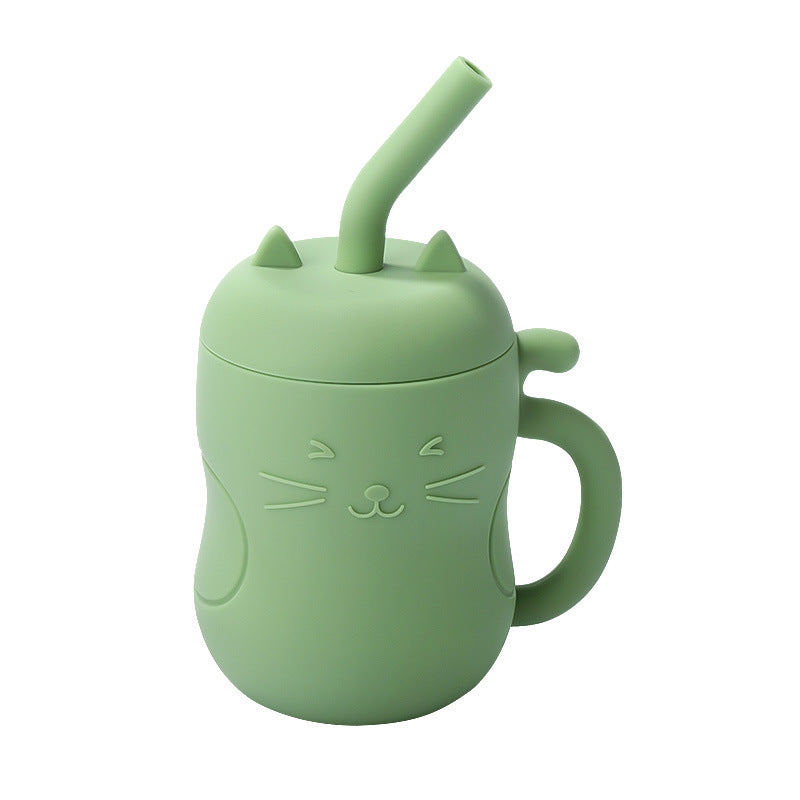 Silicone Straw Drinking Cup for Infants and Babies