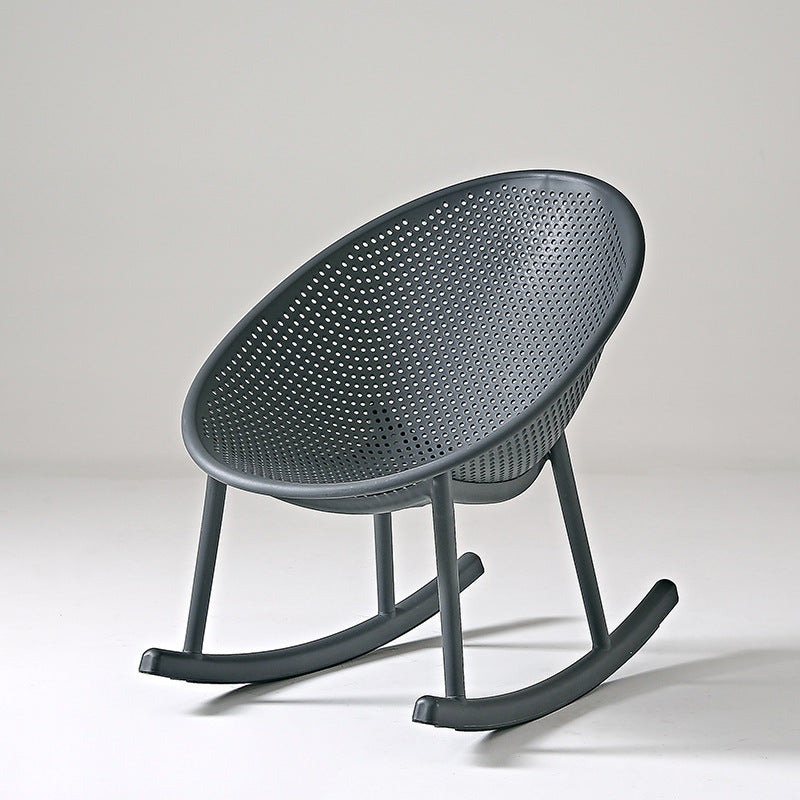 Modern Scandinavian Rocking Chair for Small Spaces