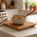 Olive Wood Pan Coaster Trivet