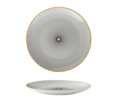 Nordic Irregular Porcelain Dinner Plate