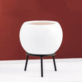 Nordic Ceramic Round Hydroponic Succulent Planter
