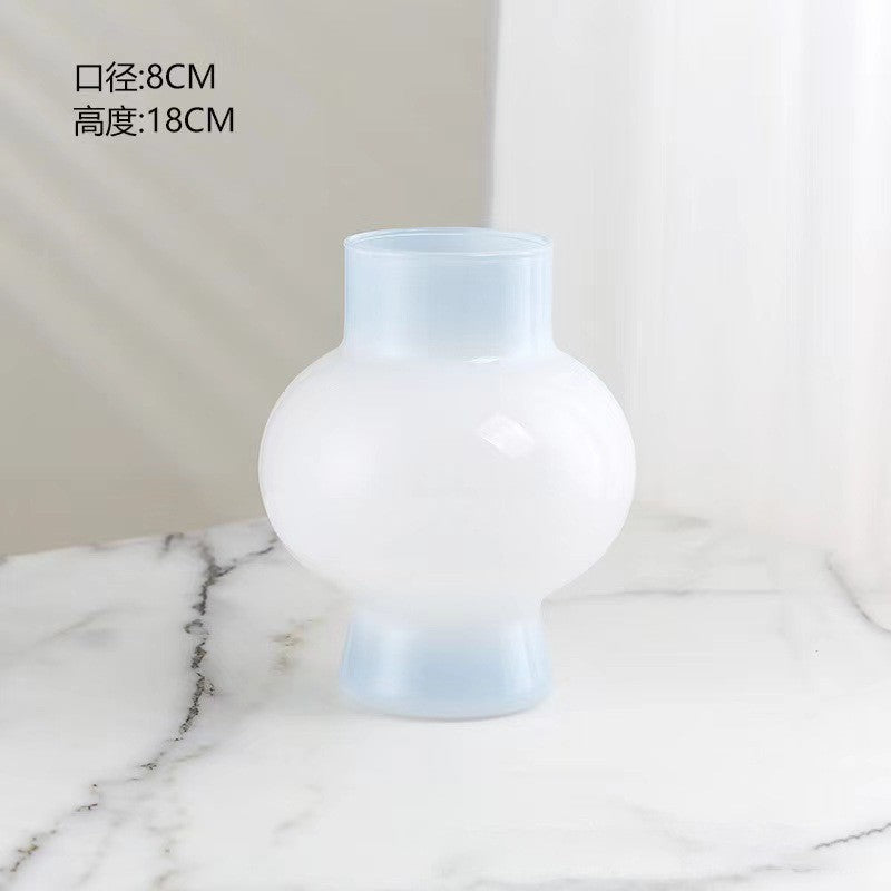 Luxury Vintage Glass Vase for Elegant Floral Decor