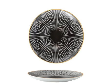 Nordic Irregular Porcelain Dinner Plate