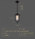 Creative Vintage Industrial Style Iron Lid Pendant Light