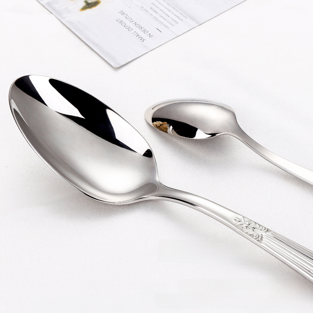 304 Stainless Steel Western Steak Cutlery Set (3 Pieces)