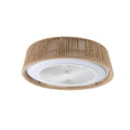 Bohemian Style LED Dimmable Ceiling Light with Built-in Fan, Remote Control