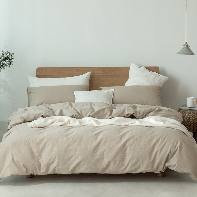 Minimalist Japanese-Style Bedding Set
