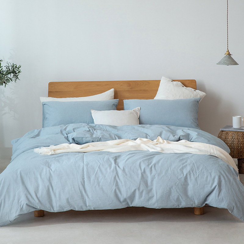 Minimalist Japanese-Style Bedding Set