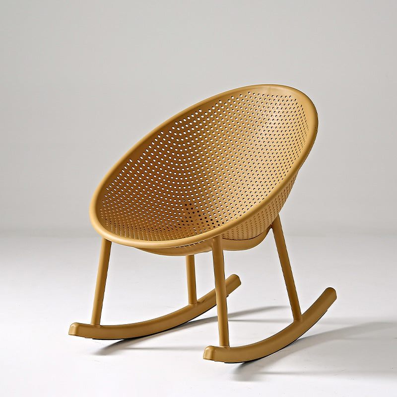 Modern Scandinavian Rocking Chair for Small Spaces