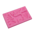 Christmas Snowflake Tree Silicone Mold for Baking
