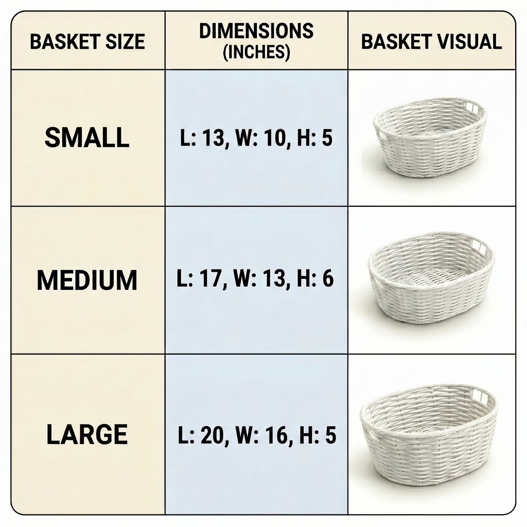 Multi-Purpose Nesting Basket 3-Piece Set