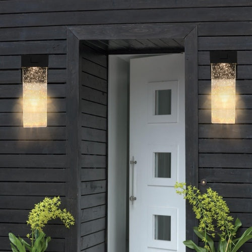 Outdoor Crystal LED Wall Lights, Set of 2 - view 2