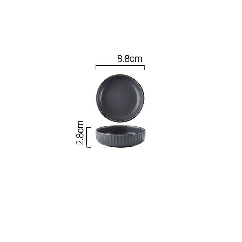 Wind Simple Bowl and Plate Set for Tableware