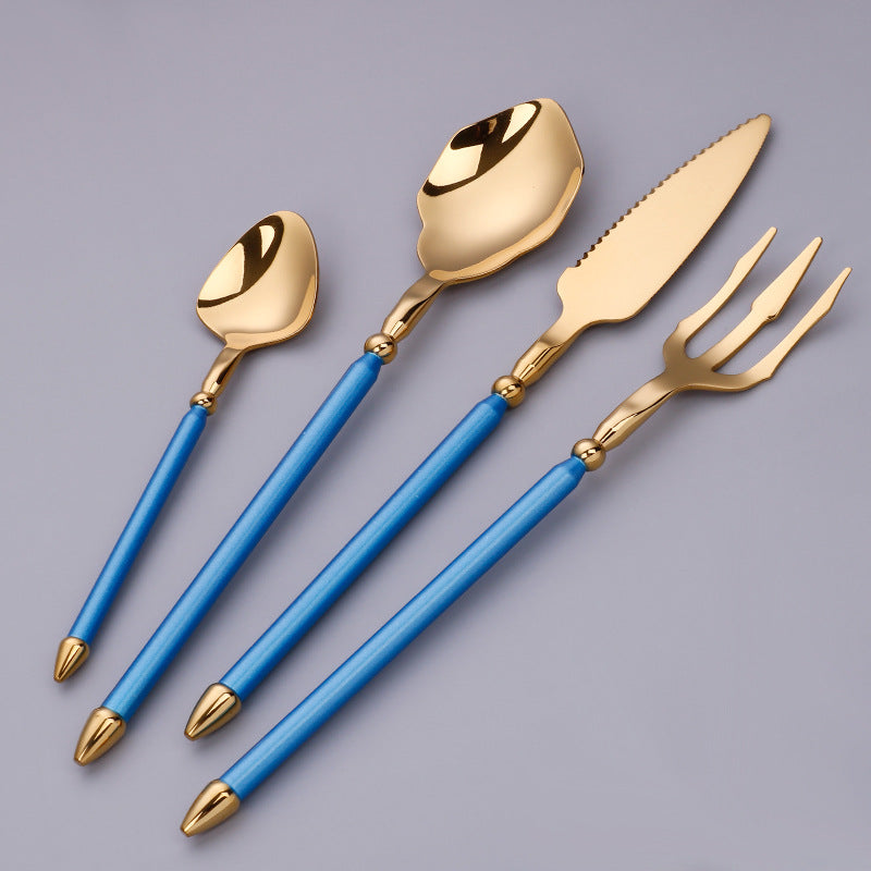 304 Stainless Steel Cutlery Set for Western Dining (4pcs)
