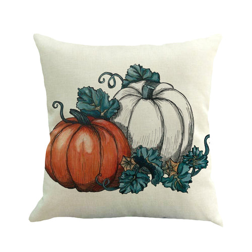 Autumn Floral Pillow Covers, 18 x 18 in - view 2