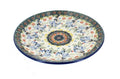 Blue Rose Polish Pottery Periwinkle Dessert Plate