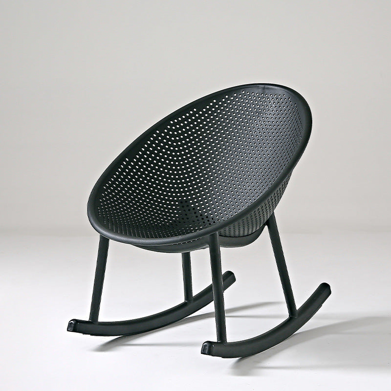 Modern Scandinavian Rocking Chair for Small Spaces