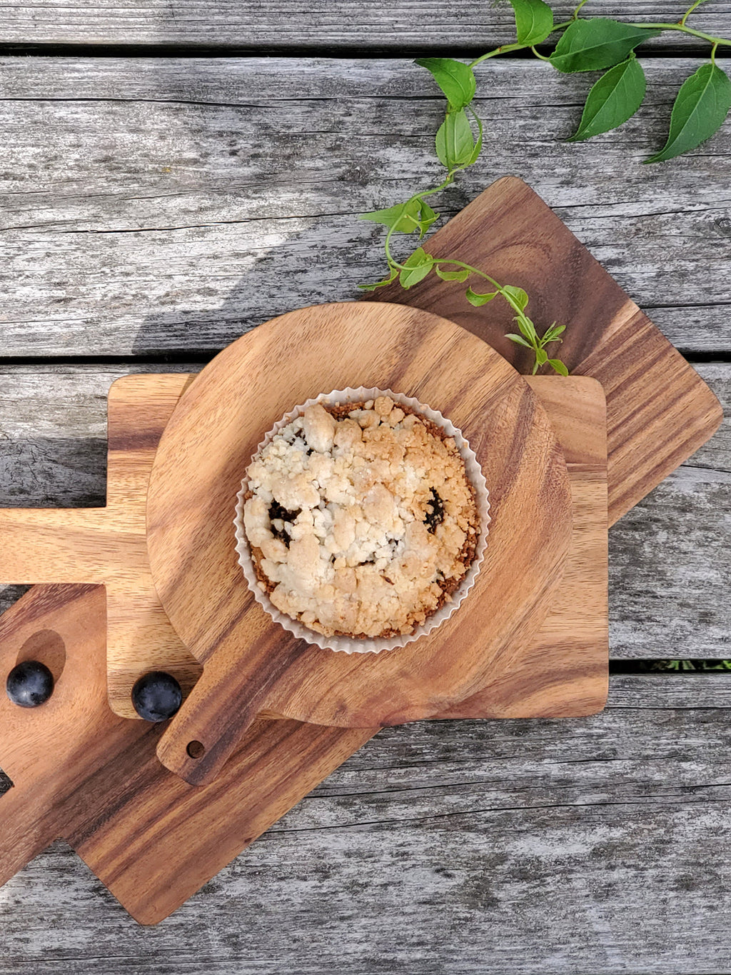 Wooden Round Serving Board-4