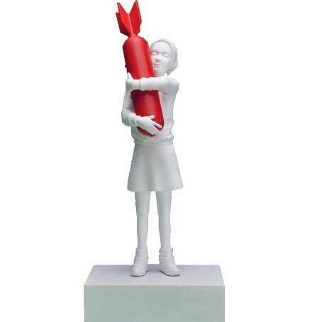 Modern Art Resin Statue - Bomb Hugger Desk Decor
