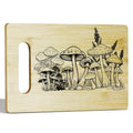 Mushroom Cutting & Serving Board — Bamboo