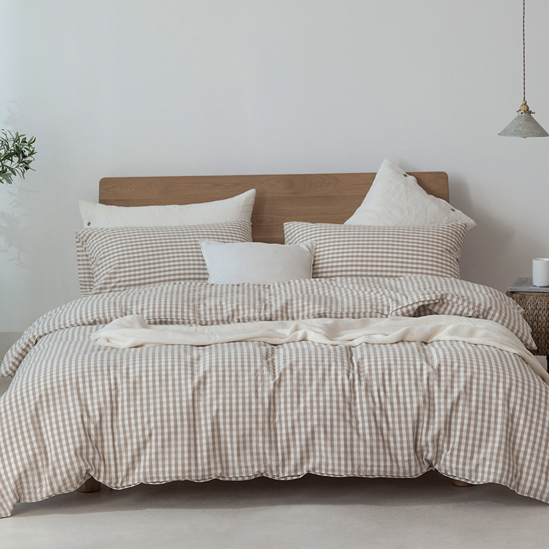 Minimalist Japanese-Style Bedding Set