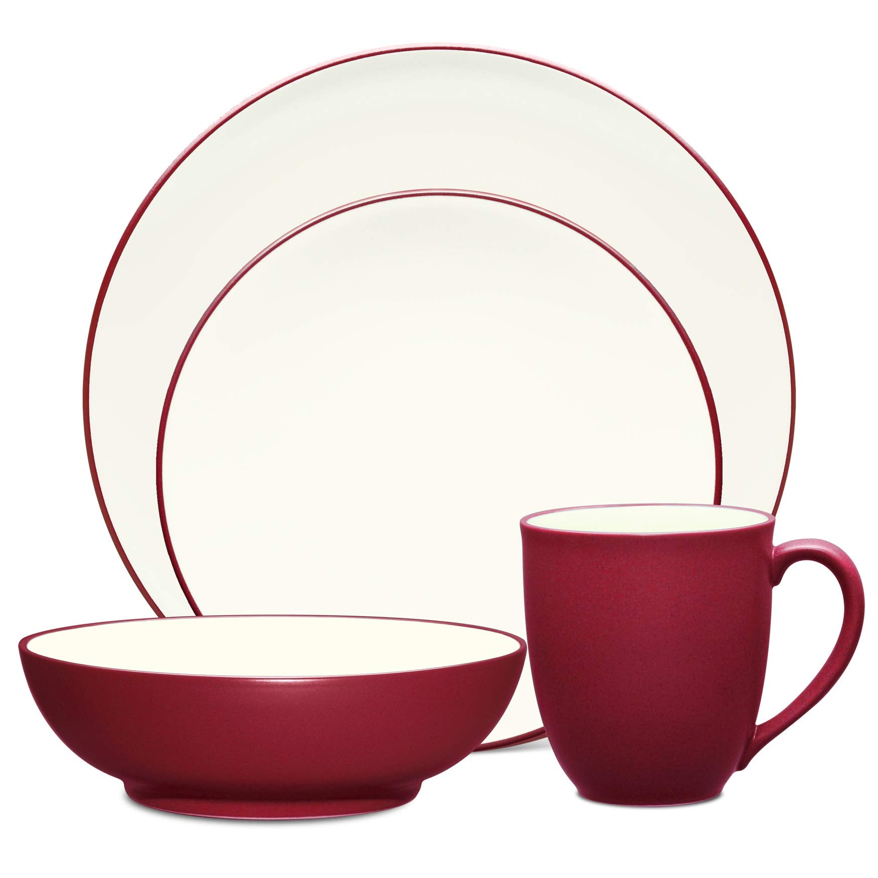 Noritake Colorwave Place Setting — 4 Piece, Raspberry
