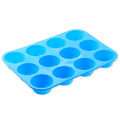 Thickened 12-Hole Round Silicone Cake Mold