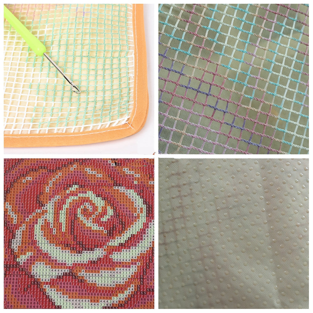 DIY Cartoon Carpet Embroidery Cushion Kit