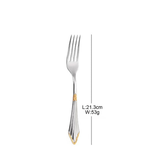 Stainless Steel Steak Cutlery Set, 3 Pieces