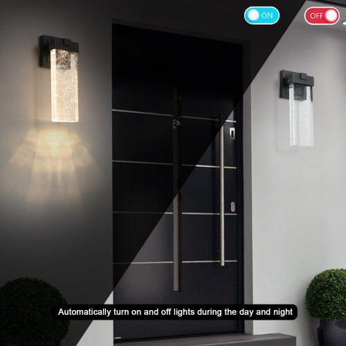 Outdoor Crystal LED Wall Lights, Set of 2 - view 8