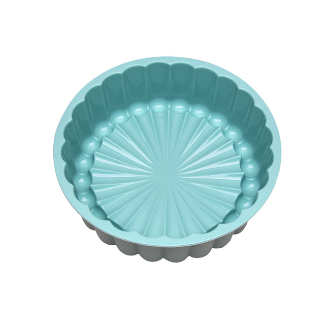 Pleated Round Silicone Cake Mold