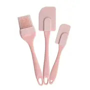 3PCS Silicone Spatula Set for Baking and Cooking