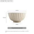 Japanese Style Coarse Ceramic Noodle Bowl