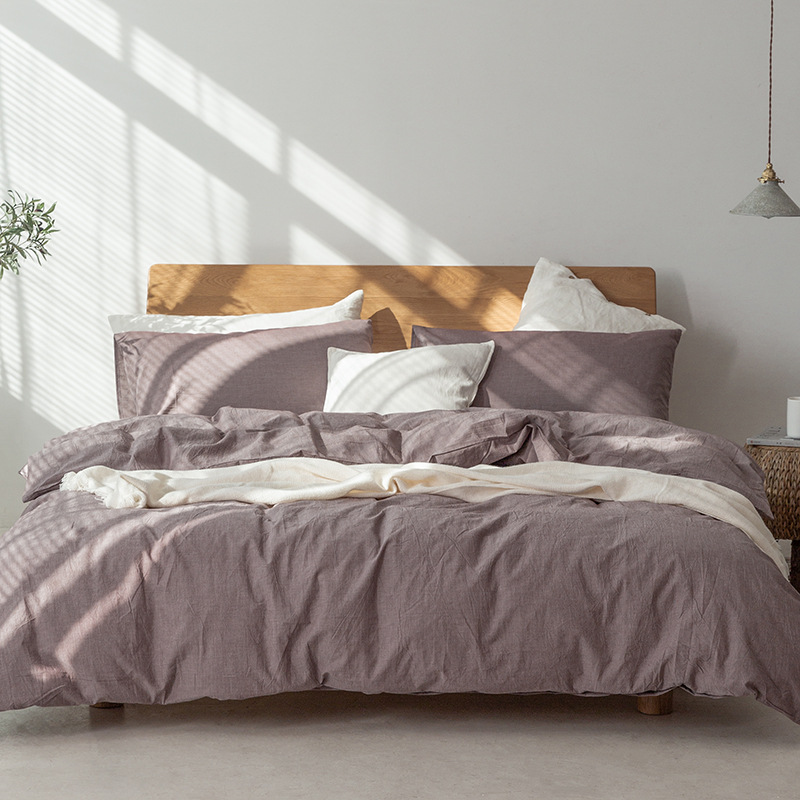 Minimalist Japanese-Style Bedding Set