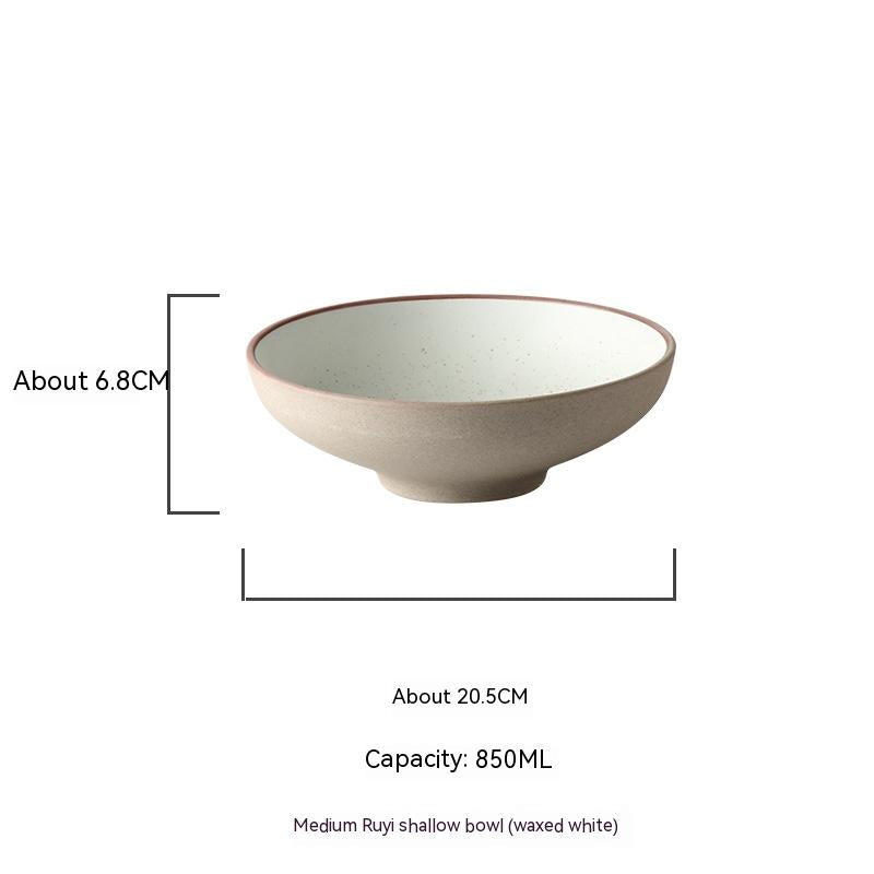 Ceramic Ramen Bowl Set for Restaurant Tableware
