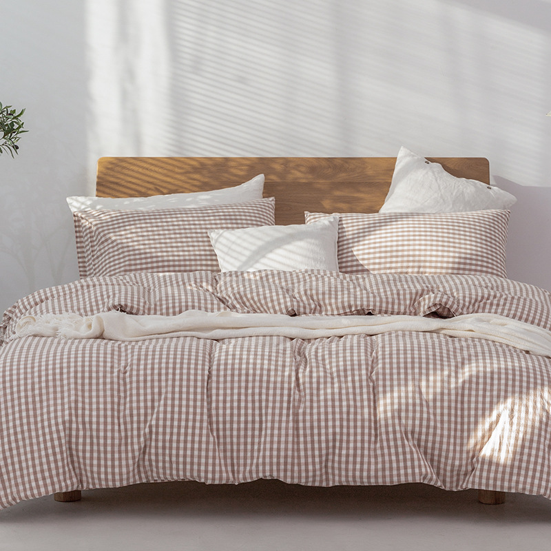 Minimalist Japanese-Style Bedding Set